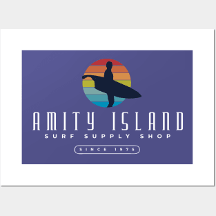 Amity Island Surf Supply Shop - 1975 Posters and Art